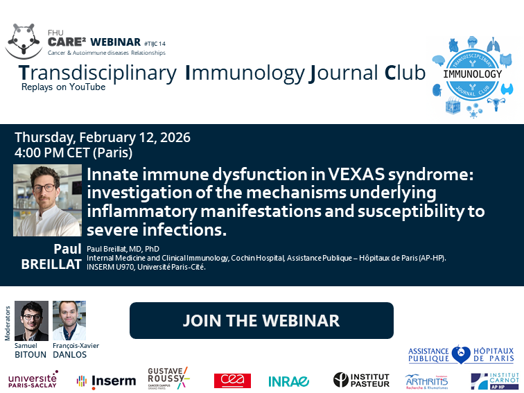 Journal Club : Innate immunity and VEXAS #TIJC 14