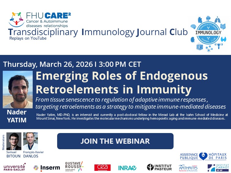Trandisciplinary Immunology Journal Club :  #TIJC 15 Emerging Roles of Endogenous Retroelements in Immunity